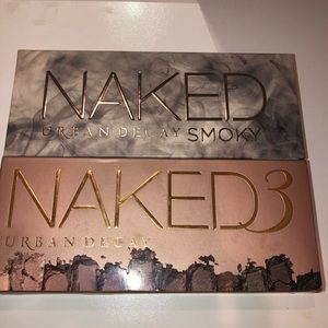 Naked 3 and Naked Smoky Palettes